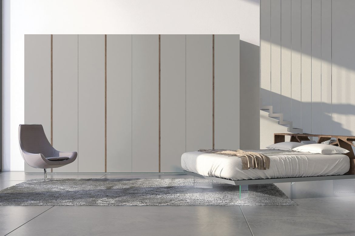 Camere da letto su misura, sia classiche che moderne, realizzate artigianalmente a Val di Nizza.