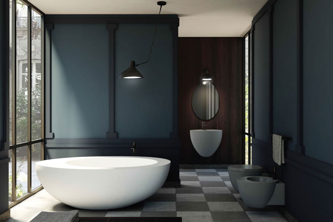 Arredamento per il bagno in stile classico a Ferrera Erbognone, con opzioni moderne realizzate su misura e artigianalmente.